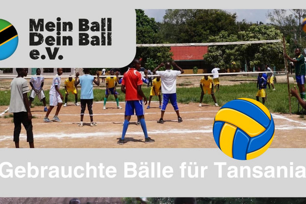 Ball-Sammelaktion für "MeinBall-DeinBall e.V.